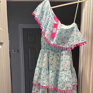 Lilly Pulitzer NWT off shoulder Addison Dress